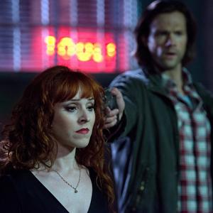 Still of Jared Padalecki and Ruth Connell in Supernatural 2005