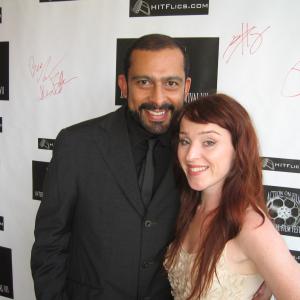 90210s Emilio Doorgasingh and Ruth Connell at the AOF Film Festival LA 2011