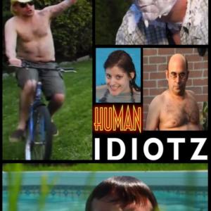 Still of Alan Heillig, Danny MAlin, Robert Verret, Christian Gavin and Sandra Foisy in Human Idiotz (2012)