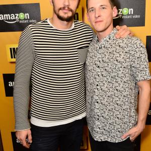 James Franco and Justin Kelly at event of IMDb amp AIV Studio at Sundance 2015