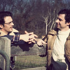 Still of Zach Braff and James Franco in The Color of Time 2012
