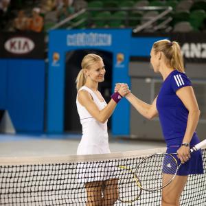 Liliya May and Alicia Molik in Any Questions for Ben?