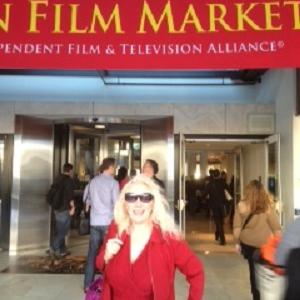 Kathy at the AFM  American Film Market