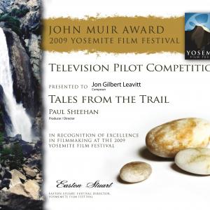 John Muir Award for music composition for the television series Tales from the Trail