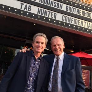 Allan Glaser and Tab Hunter at Frameline39 for San Francisco premiere of TAB HUNTER CONFIDENTIAL