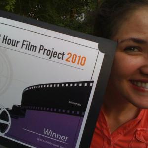 Best Acting award for 48 Hour Film project  Road Tripping film 2010