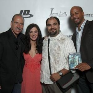 With producer Dan Angel and director Opie Cooper at Paramount Studios for event of The Action Heros Guide to Saving Lives 2009