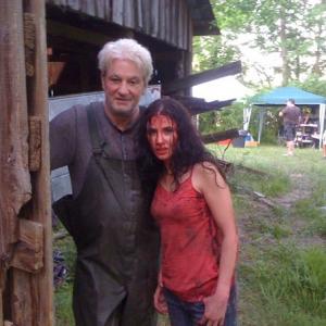 With actor, Marco St. John, on set of Rites Of Spring (2010)