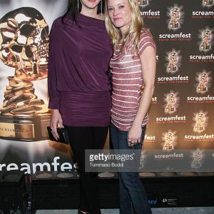 Hannah Bryan with actress Anessa Ramsey at event for Rites Of Spring 2011