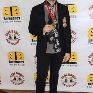 Red carpet at Bare Bones International Film  Music Festival 2015 Love in the City wins Best RomanceDrama award