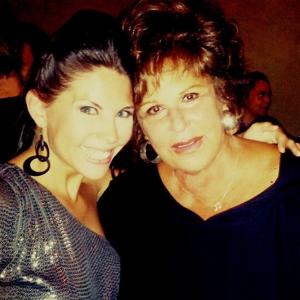Margaret and Lainie Kazan on opening night of FOR THE RECORD BAZ LUHRMANN at Rockwell Table and Stage in Los Angeles Aug 2013