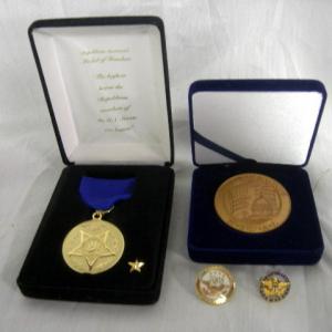 Medal of Freedom Awarded to Dr. Charles W. Swan