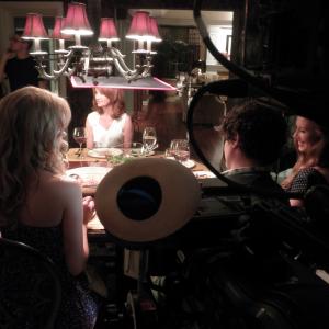 Dinner scene on Perfectly Prudence