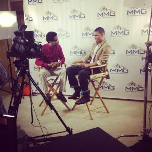 Will Dalton being interviewed by MMG News and Reviews