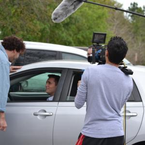 Behind the scenes shooting the pilot episode of Cross Threads