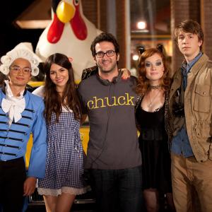 Still of Josh Schwartz, Victoria Justice, Osric Chau, Thomas Mann and Jane Levy in Fun Size (2012)