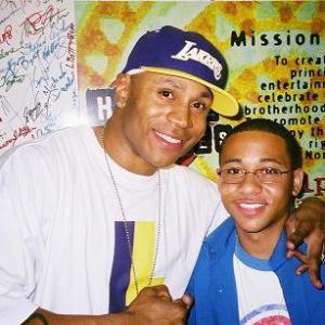 Nick Mazzone with LL Cool J