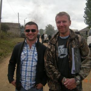 Renny Harlin and David Imedashvili Filming war Movie in Georgia