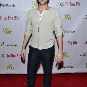 WEST HOLLYWOOD CA  FEBRUARY 09 Ben Whitehair attends the Ms In The Biz book launch party cohosted by FilmBreak and presented by Dog  Pony on February 9 2015 in West Hollywood California Photo by Araya DiazGetty Images for Ms In The Biz