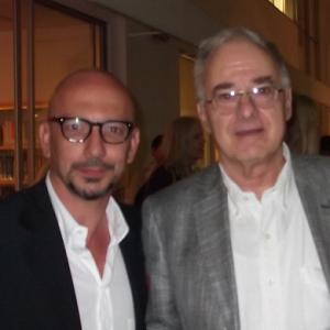 Film director Gianfranco Serraino and director of photography Dante Spinotti Los Angeles 2011