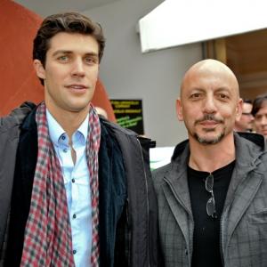 Gianfranco Serraino and Roberto Bolle Los Angeles 2011