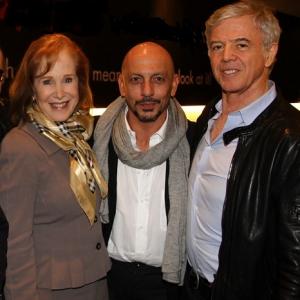 Film director writer Gianfranco Serraino with Leslie and Jack Kavanaugh Los Angeles 2011