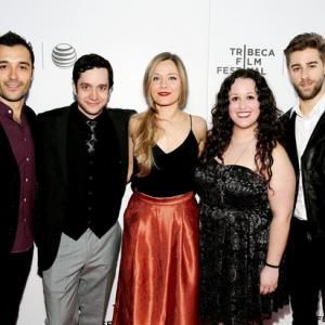 Frankie J. Alvarez, Luke LoCurcio, Robin Rose Singer, Shara Ashley Zeiger, Luke Guldan at the 2015 Tribeca Film Festival Premiere of 