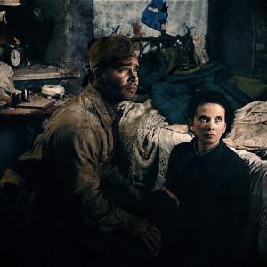 Still of Pyotr Fyodorov and Mariya Smolnikova in Stalingradas (2013)
