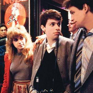 Still of Jon Cryer and Elizabeth Daily in No Small Affair 1984