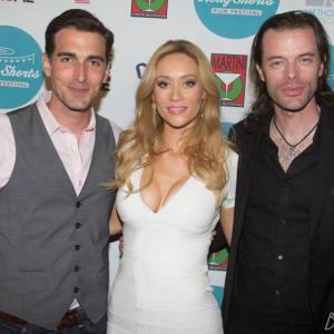With Brian Brummitt and Gavin Hignight at the HollyShorts Film Festival at the TCL Chinese Theatres