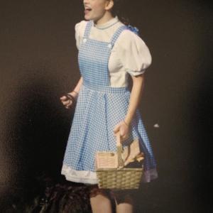 Daniela Bobadilla as Dorothy in the stage production of Wizard of Oz