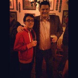 Joshua Sandoval with Mark The Beast Labbett from The Chase