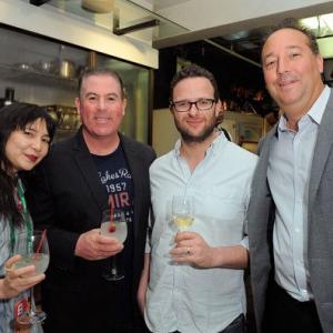 (L-R) Sasie Sealy (Writer/Director), Michael Gray (Guest), Mark Heyman (Writer) and Ron Stein (Producer) attend the TAA Key Ingredients Lunch for their film project in development 