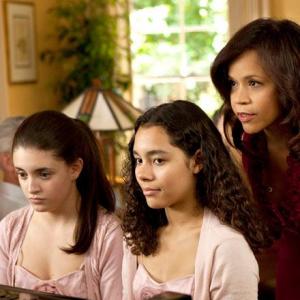 Daniela Bobadilla Cheyenne Haynes and Rosie Perez in Lies in Plain Sight