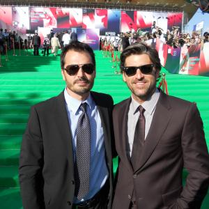 Michael Kase & Patrick Dempsey. Transformers: Dark Of The Moon Premiere - Moscow, Russia 2011.
