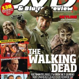 on the Cover of DVDREview a British Magazine