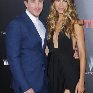 Beau Knapp and Lucy Wolvert attend the Southpaw New York premiere