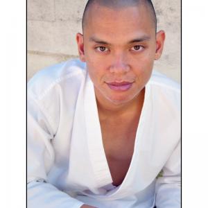 Christopher Aguilar as the MONK in THE OLDEST BOY playing from Nov 12  Dec 6 2015  San Diego Repertory wwwsdreporg for more info