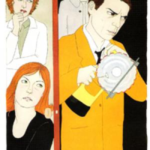 Gab Cody and Sam Turich appear in Armless illustration from New Yorker, 8.04