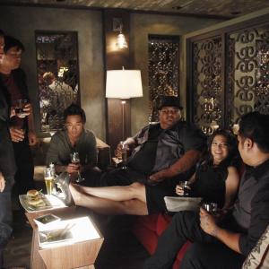 Still of Manny Streetz, Jared Asato and Ginger Gonzaga in Mixology (2013)