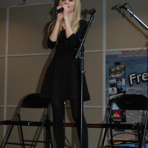 Performing at Mall of America for the 2014 MusicLink Fundraiser
