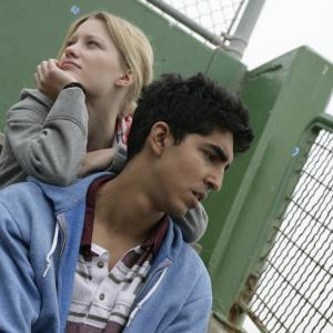 Still of Dev Patel and Ashley Hinshaw in About Cherry 2012
