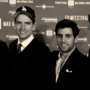 From left to right Fabio Costabile Nicolai Schwierz Daniel Hayek Roberto Ricci At the Film Festival MaxOphlsPreis 2013