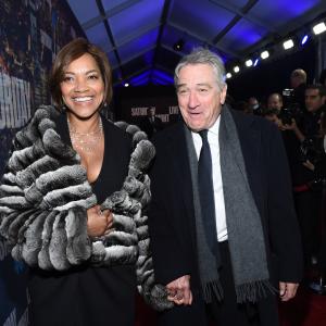 Robert De Niro and Grace Hightower at event of Saturday Night Live: 40th Anniversary Special (2015)