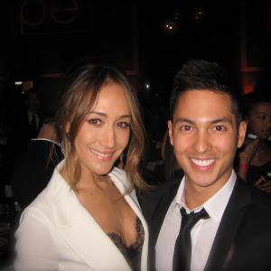with Maggie Q