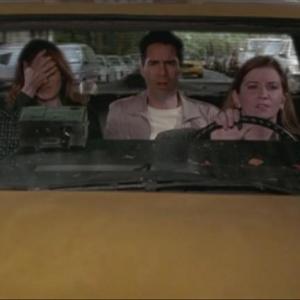 Will and Grace Artificial Insemination as Female Cab Driver