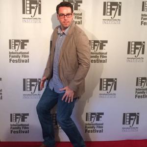 Tony Sandrew, who played Lloyd in Pop Star Puppy, a finalist at the International Family Film Festival