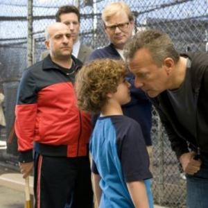 Koby and Paul Reiser on set of formerly 