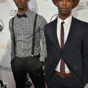 Justin Hall and David Carzell at the Atlanta Premiere of Get On Up
