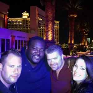 Poker Tournament after party with Brian Raider, Quinton Aaron, Josh Emerson and Erin Calahan